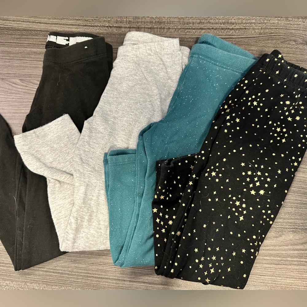 🌿10/$10🌿Cat & Jack Starry Night Leggings - Black, Gray, Teal